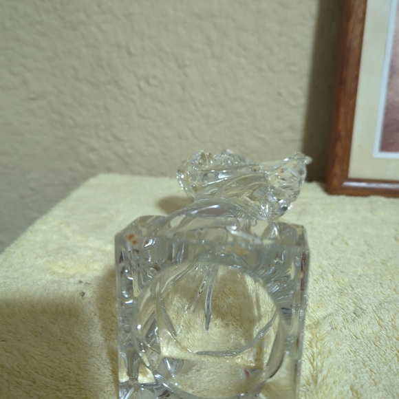 Mikasa Germany Herald Collection -Angel Playing Mandolin - Full Lead Crystal - Picture 7 of 12